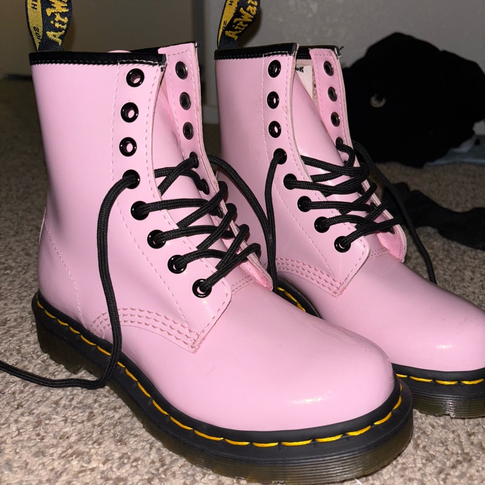 Pink Authentic Doc Martins NWT NeverWorn